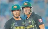  ?? GETTY IMAGES ?? Glenn Maxwell (right) will be the emcee at Aaron Finch’s wedding on April 7, the first day of the IPL.