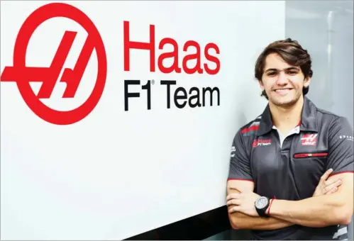  ?? FOTO: ANDY HONE/HAAS F1 TEAM ?? Pietro Fittipaldi er ny test og reservekør­er for Haas F1.