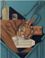  ??  ?? La table du musicien by Juan Gris