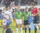  ?? (Photo L.M) ?? À Mayol déjà, à l’occasion des journées de l’arbitrage en .