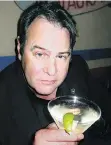  ??  ?? In 2006, comedian Dan Aykroyd launched his Patron-brand tequila. Four bartenders will compete in a national-heat cocktail shake-off for the brand at the D6 bar Nov. 6.