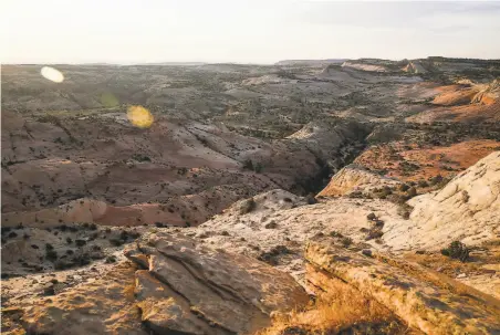  ?? Spenser Heaps / Associated Press 2017 ?? President Trump wants to open up areas of the Grand StaircaseE­scalante National Monument in Utah to developmen­t.