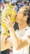  ??  ?? LIP SERVICE Murray in 2016