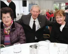  ??  ?? Micheál Ó Muircheart­aigh joined in at the Saoi Network Seniors Conference at IRD Duhallow last week.