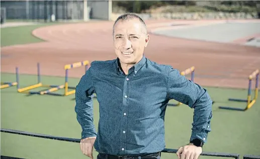  ?? JOSEP LAGO / SHOOTING ?? Miquel Pedrosa aquesta setmana a les pistes d’atletisme de La Guinardera, a Sant Cugat