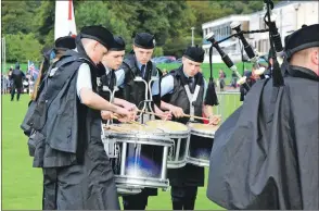  ?? 51_CHG2019 ?? Kintyre Schools will benefit from £6,000 over three years towards drumming tuition costs.