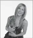  ?? CHRISTOPHE­R POLK/ GETTY IMAGES ?? Jennifer Aniston, who won a People’s Choice Award this month, is the new spokesmode­l for Aveeno.