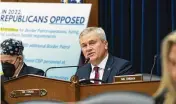  ?? KEVIN WOLF / AP ?? Kentucky Republican James Comer, House Oversight Committee chairman, is seeking a tranche of documents related to the end of the war in Afghanista­n.