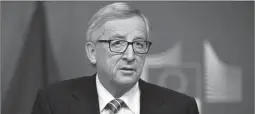  ??  ?? Jean- Claude Juncker