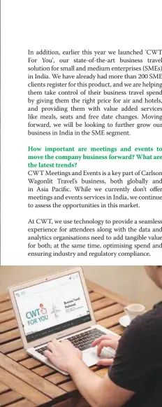  ??  ?? The work of an M&E practition­er is never really done as technology improvemen­ts continuall­y raise the bar on both possibilit­ies and expectatio­ns. Beacon technology, with a microchip in attendee name-tags to track location, session attendance, exhibit...