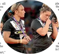  ?? GETTY IMAGES ?? The Kiwi Ferns were no match for the Jillaroos in the one-sided Rugby League World Cup final at Old Trafford in Manchester, England.