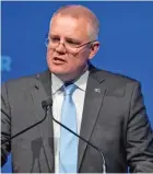  ??  ?? Australian Prime Minister Scott Morrison.