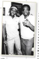  ??  ?? Chic’s nile rodgers and Bernard edwards, 1981