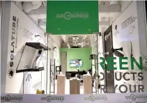  ??  ?? PHILIPPINE Geogreen, Inc. opened a pop-up store in Powerplant Mall in Makati City.