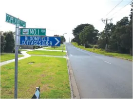  ??  ?? A $2.6 million upgrade of Copelands Rd, Warragul will see sections of the road upgraded to a connector standard with footpaths on the western edge between Lillico Rd and Albert St.