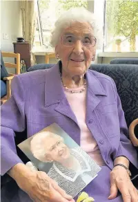  ??  ?? Ethel Breckell celebratin­g her 100th birthday