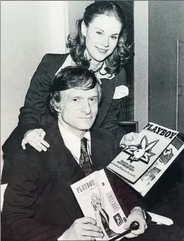  ?? INSTAGRAM ?? Hugh Hefner, el creador de Playboy, junto a su hija Christie