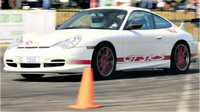  ??  ?? At previous Dice4DICE events Moh Mia and his Carrera GT3 RS provided plenty of entertainm­ent