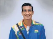  ?? PTI ?? Sharad Kumar won the bronze medal in men's high jump T63 event at Tokyo 2020 Paralympic­s in Tokyo.