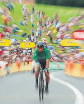  ?? FOTO: EFE ?? Peter Sagan durante una de las etapas del pasado Tour de Francia