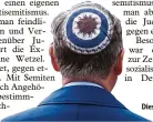  ?? Foto: dpa ?? Dieser Mann trägt eine Kippa.