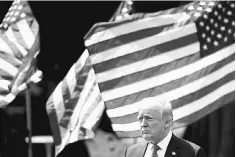  ?? — AFP photo ?? US President Donald Trump leaves after the ‘Celebratio­n of America’ at the White House in Washington, DC, on June 5. Worries among US businesses over President Donald Trump’s aggressive trade policies are beginning to affect CEOs’ outlooks on hiring...