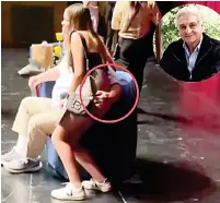  ?? ?? ▮ En redes circula otro video del sobrevivie­nte tocando inapropiad­amente a una joven mexicana.