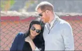  ?? AP ?? ■ Britain's Prince Harry and Meghan, Duchess of Sussex.