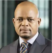  ?? ?? Botswana Stock Exchange CEO Thapelo Tsheole