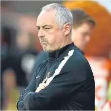  ??  ?? Dundee United manager Ray McKinnon.