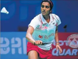  ?? GETTY IMAGES ?? PV Sindhu went down in straight games on Friday.