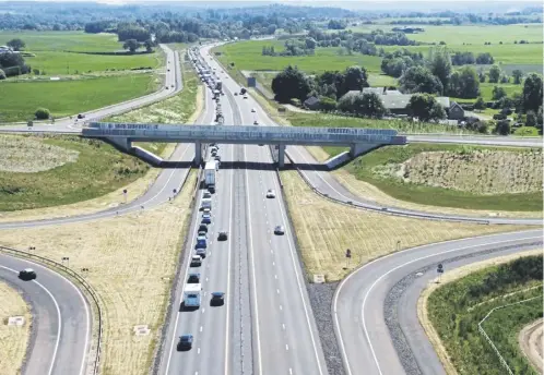  ?? ?? More than £900m of public money has been earmarked for high-carbon transport projects, including the Cross Tay Link and upgrades to the A9, under the City-region Deals