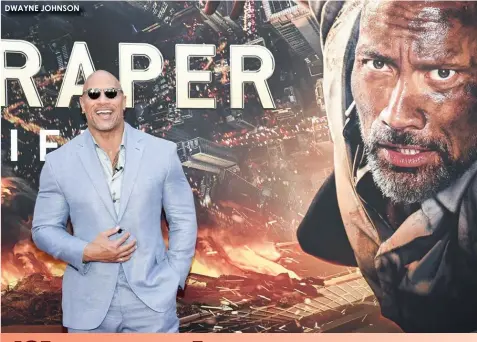  ??  ?? DWAYNE JOHNSON