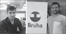  ?? HAMILTON IMMIGRATIO­N PARTNERSHI­P ?? Robert Skoczen, left, and Ankur Patel say their startup — Brüha — gave them the autonomy to express their creativity and develop a user friendly product.