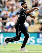  ??  ?? Todd Astle, left, Ish Sodhi, Will Somerville and Ajaz Patel form a highly capable spin quartet but being a matchwinne­r in New Zealand conditions is proving difficult.