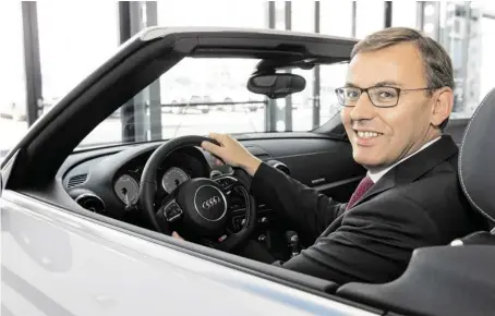  ?? BILD: SN/ANDREAS KOLARIK ?? Alain Favey, Chef der Porsche Holding Salzburg.