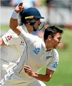  ?? PHOTOSPORT ?? Trent Boult has taken 67 wickets at 23.49 in his last 12 home tests.