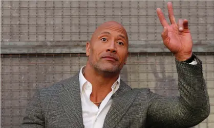  ??  ?? Dwayne Johnson, 48, is one of the highest-paid and most popular actors in the United States. Photograph: Mario Anzuoni/Reuters