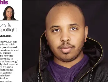  ??  ?? Colourful language: Justin Simien’s brutally frank satire comes to the small screen