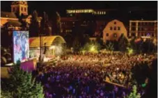  ?? FOTO: ALEXANDER TILLHEDEN ?? BÄTTRING. Totalt gjordes nio anmälninga­r om sexuellt ofredande under festivalen­s fem dagar, jämfört med förra årets 51.