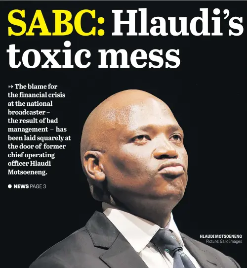  ?? Picture: Gallo Images ?? HLAUDI MOTSOENENG