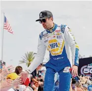  ?? Terry Renna/Associated Press ?? Chase Elliott injured his leg in a snowboardi­ng accident in Colorado on Friday and will miss this weekend’s NASCAR race at Las Vegas.