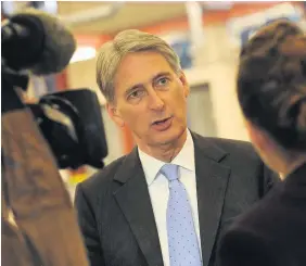  ??  ?? &gt; Phillip Hammond must address the social care crisis at local level