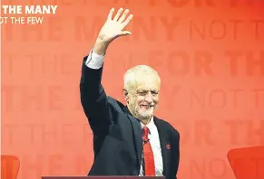  ?? Picture: Getty. ?? Labour leader Jeremy Corbyn was speaking in Glasgow.