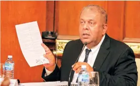  ??  ?? Finance Minister Mangala Samaraweer­a