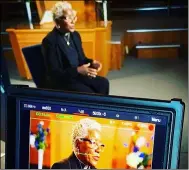  ?? SUBMITTED ?? Pastor Marilyn Parker-Jeffries behind the scenes of “I AM DEVOTED”, a national campaign and documentar­y style film series to honor older adults.