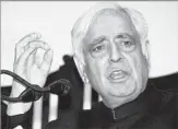  ?? Jaipal Singh
European Pressphoto Agency ?? TOP ELECTED OFFICIAL Mufti Mohammed Sayeed tried to win over insurgent groups in the troubled region of Kashmir.