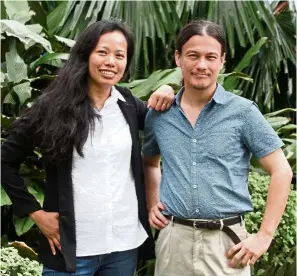  ??  ?? Wong (left) and Lim are researcher­s looking for ways to enable elephants and communitie­s co-exist. — SAMUEL ONG/The Star
