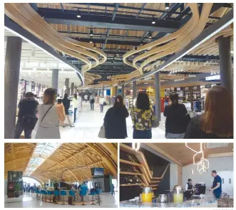  ?? MAYA PADILLO ?? THE newly opened Mactan-Cebu Internatio­nal Airport Terminal 2 offers a unique airport-resort experience.