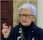  ??  ?? Paola Binetti
Senatrice, 76 anni, come De Poli e Saccone è in Forza Italia in rappresent­anza dell’udc